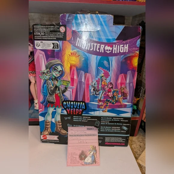 Monster High Ghoulia Yelps G3 Release, New In The Box Excellent - Picture 8 of 11